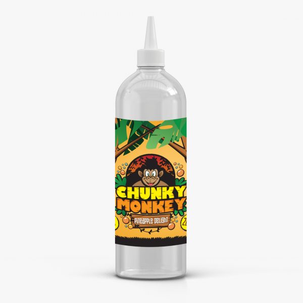 Pineapple Delight By Chunky Monkey (Kingston) 200ML E Liquid 60VG Vape 0MG Juice Short Fill