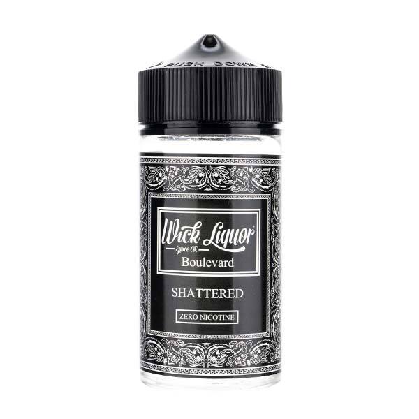 Boulevard Shattered By Wick Liquor 150ML E Liquid 80VG Vape 0MG Juice Genuine