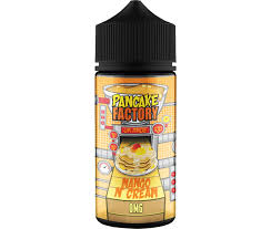 Mango and Cream 100ml Pancake Factory E-liquid Juice 70VG Shortfill