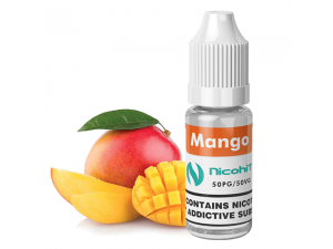NICOHIT MANGO E LIQUID E JUICE 10ML TPD 3/6/12/18MG MULTIBUY
