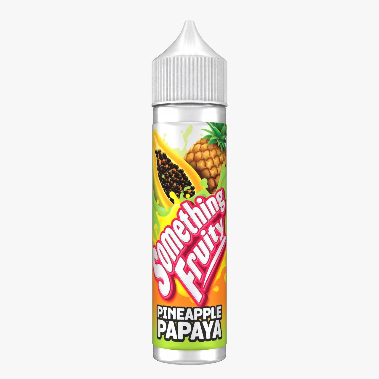 Pineapple Papaya By Something Fruity 50ML E Liquid 0MG Vape 50VG Juice