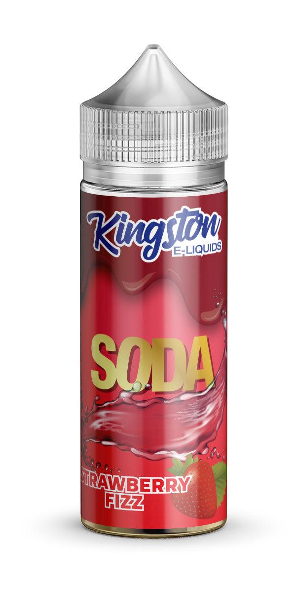 Strawberry Fizz by Kingston 100ml New Bottle E Liquid 70VG Juice