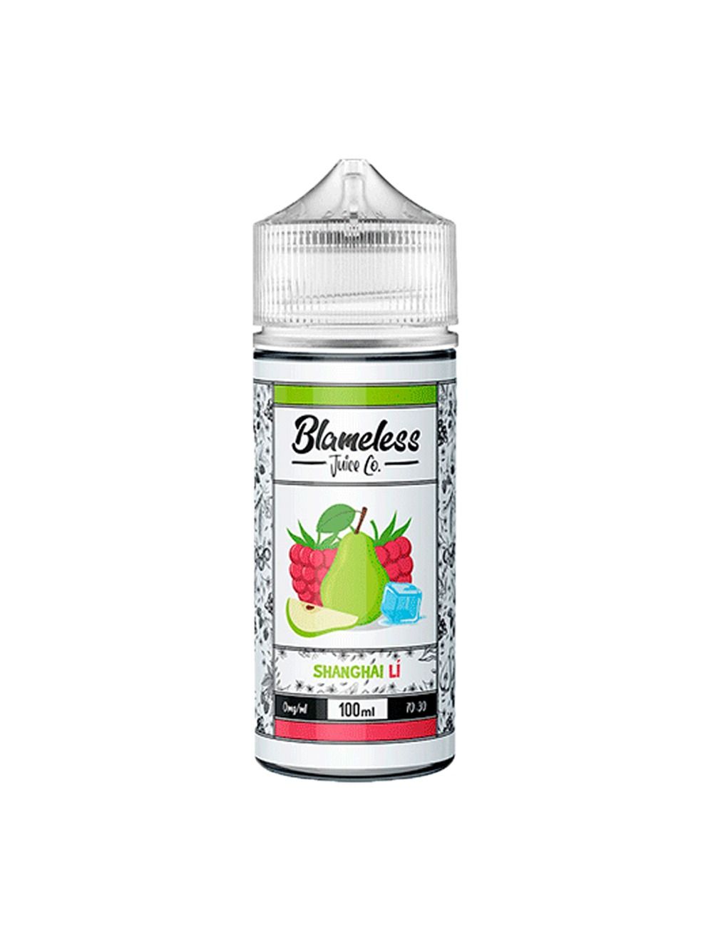Shanghai Li By Blameless 100ML E Liquid 70VG Vape 0MG Juice