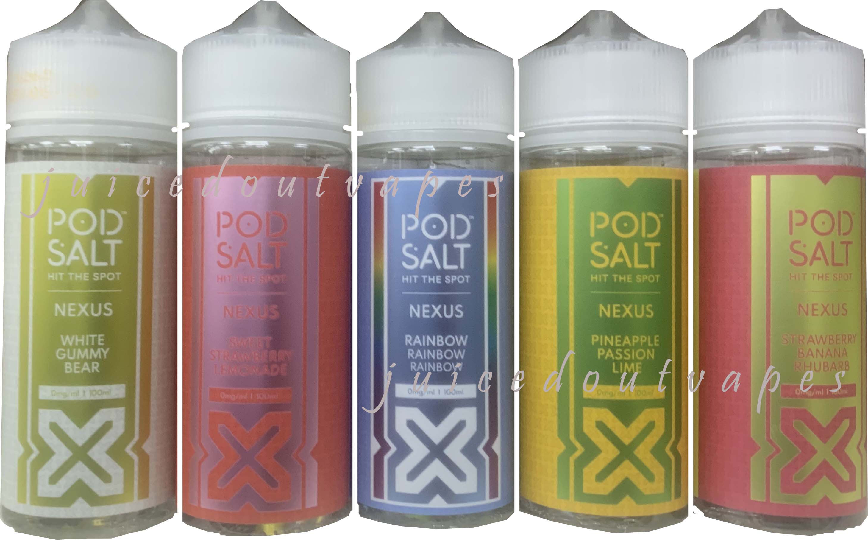 POD BAR NEXUS 100ML E LIQUID 70VG VAPE JUICE