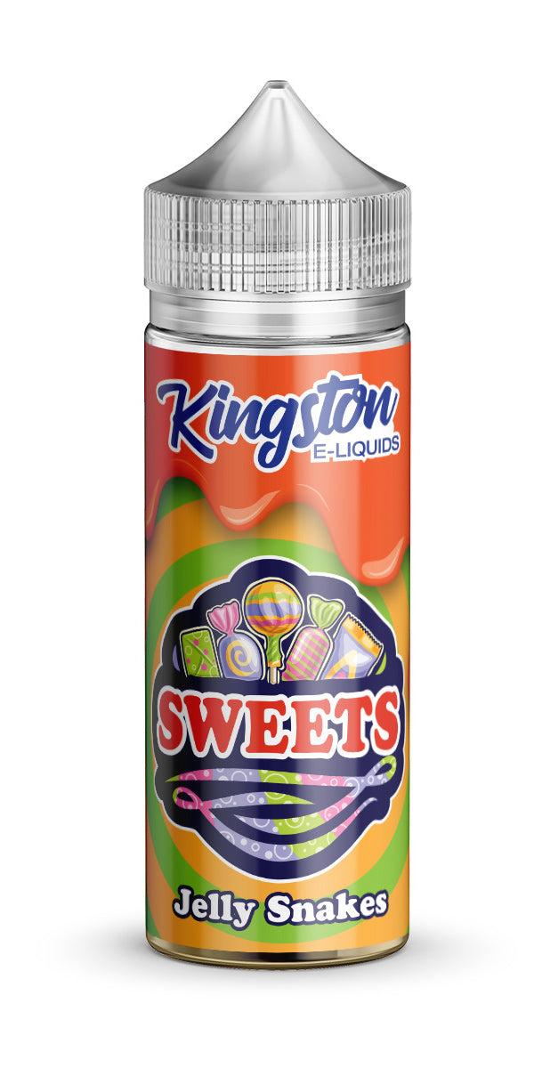 Jelly Snakes by Kingston 100ml New Bottle E Liquid 70VG Juice