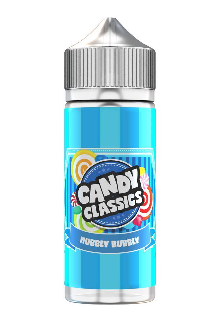 Candy Classics Hubbly Bubbly Drops 100ml E Liquid Juice 50vg Vape sub ohm Shortfill