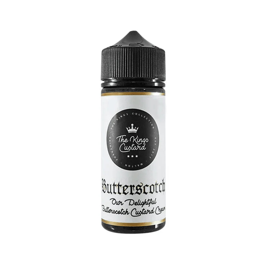 The Kings Custard - Butterscotch OG - 100ML E-Liquid 70VG Vape 0mg Juice