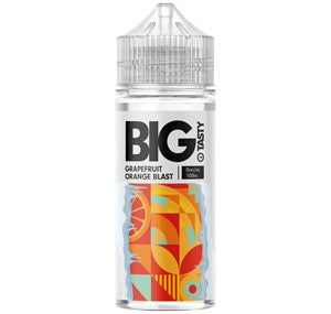 Grapefruit Orange Blast by Big Tasty, 100ML E Liquid, 70VG Vape, 0MG Juice