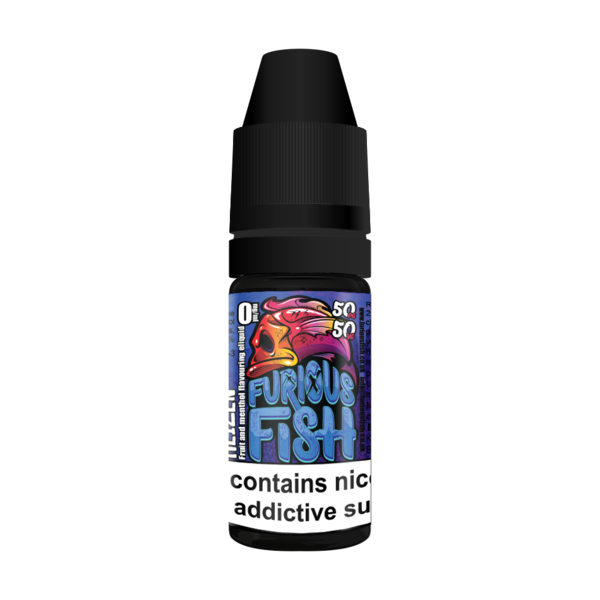 FURIOUS FISH 10ML HEISEN/ICEN BERG E LIQUID 50VG VAPE TPD COMPLIANT MULTIBUY