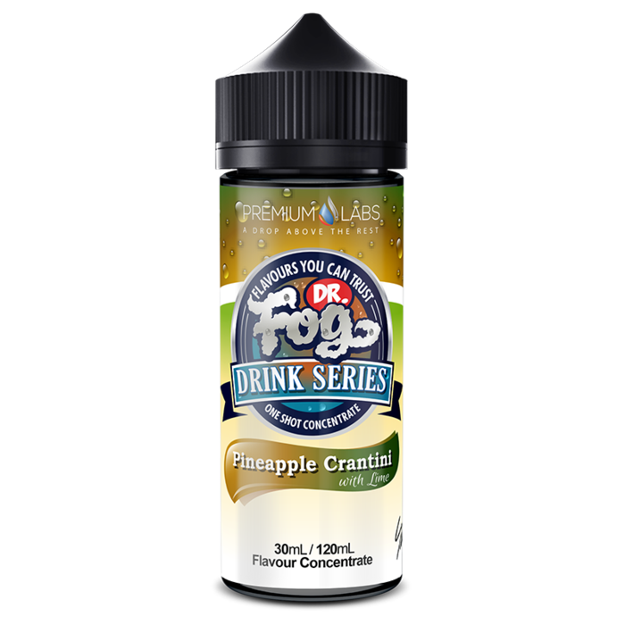 DR FOG PINEAPPLE CRANTINI DRINK SERIES 100ML SHORTFILL 75VG E LIQUID JUICE VAPE
