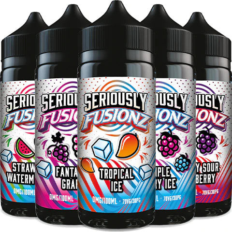 Seriously Fusionz By Doozy 100ML E Liquid 70VG Vape 0MG Juice