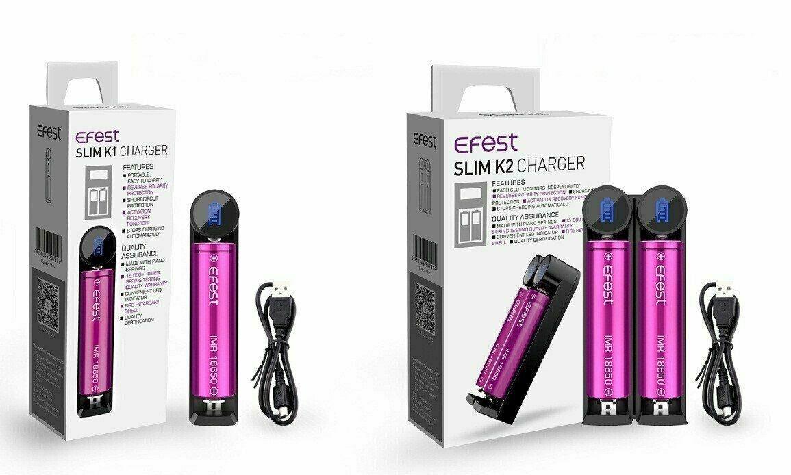 Efest SLIM K2 Dual Battery Charger