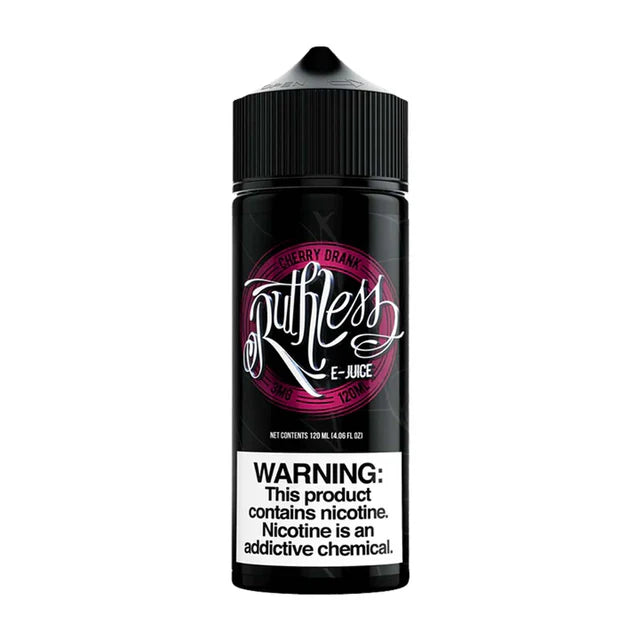 CHERRY DRANK BY RUTHLESS 100ML E-LIQUID 70VG/30PG 0MG JUICE SHORTFILL