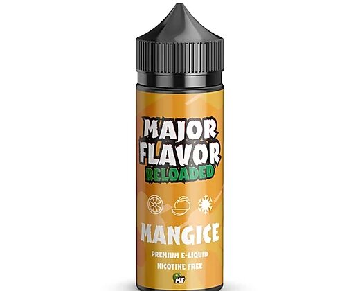 Mangice by Major Flavor Reloaded, 100ML E Liquid, 70VG Vape, 0MG Juice