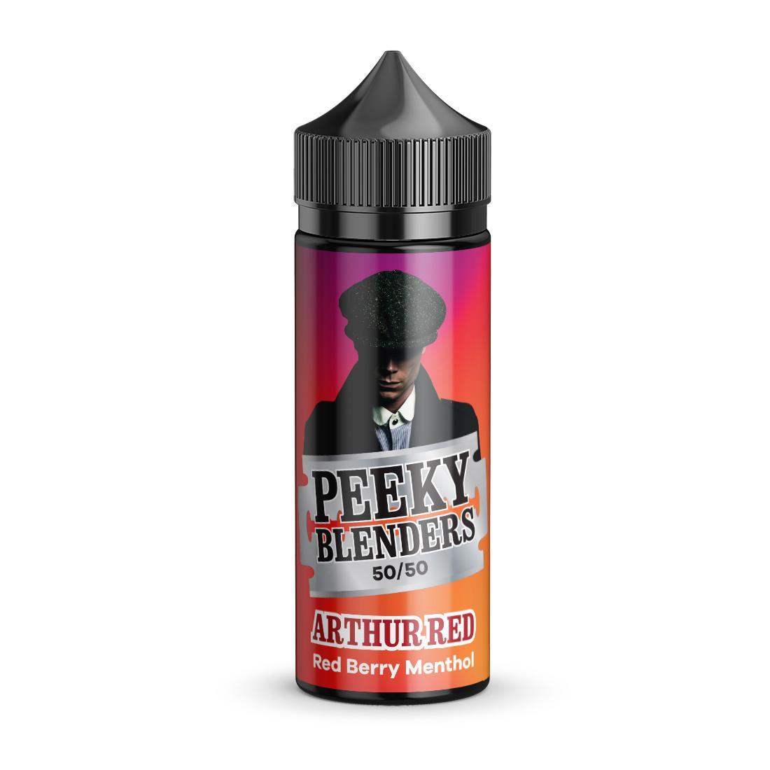 Peeky Blenders Arthur Red 100ml E Liquid juice in 50VG shortfill Quality Vape