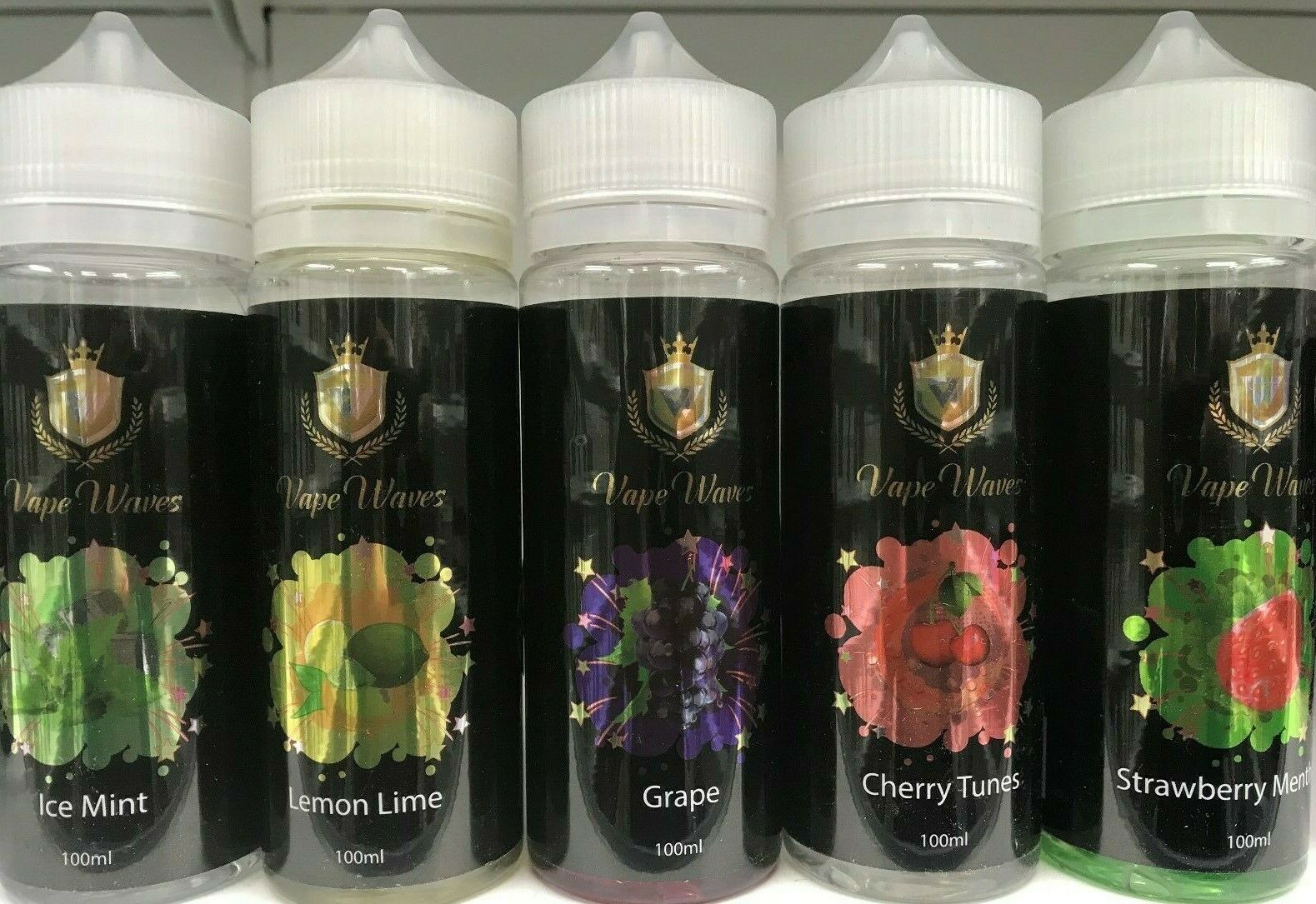 Vape Waves 100ML E-liquid, 70VG Juice, 0MG Vape