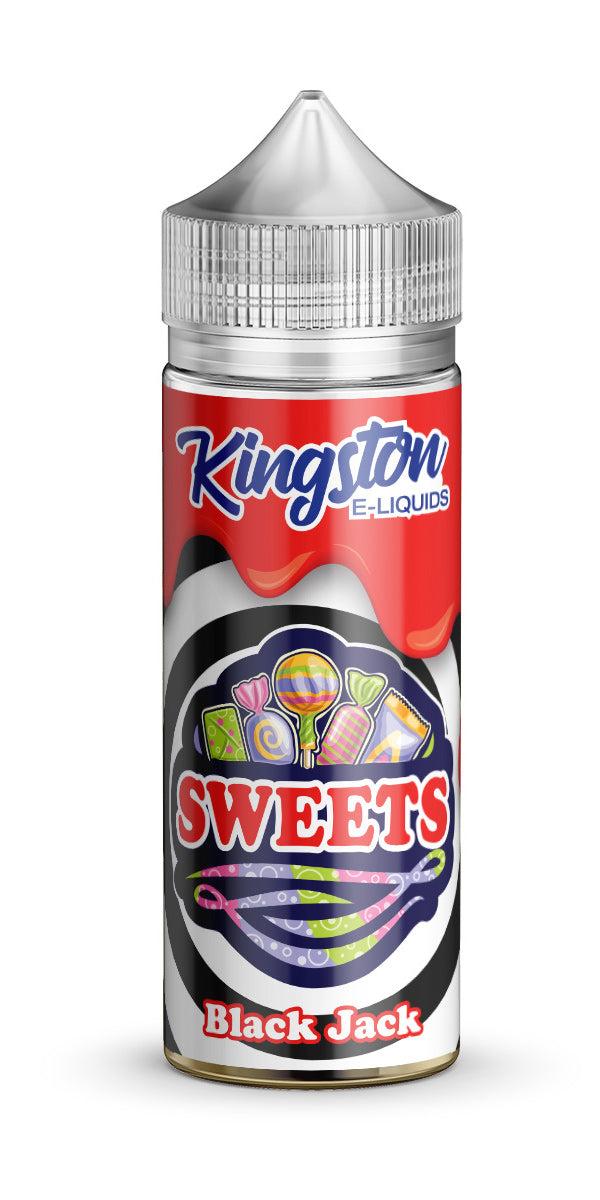 Black Jack by Kingston 100ml New Bottle E Liquid 70VG Juice