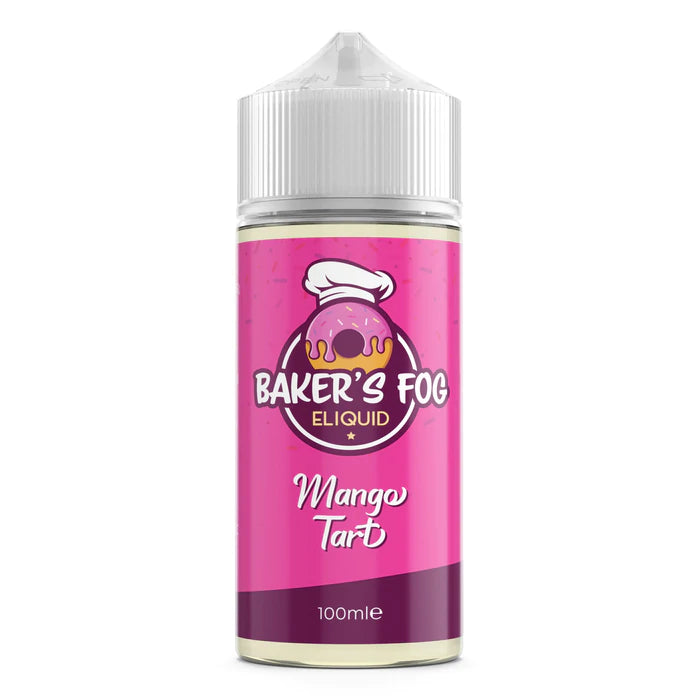 Mango Tart By Baker's Fog 100ML E Liquid 70VG Vape 0MG Juice