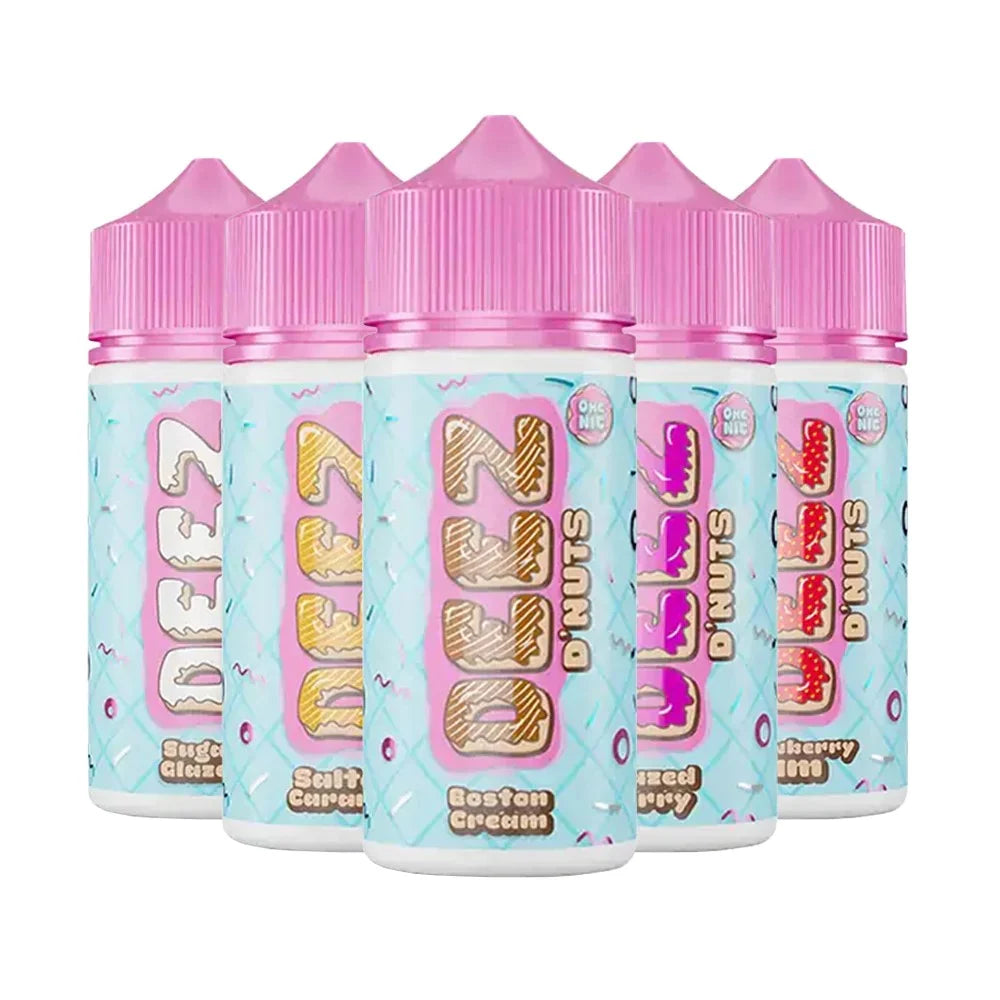DEEZ D'NUTZ 100ML E LIQUID 70VG VAPE 0MG JUICE SHORTFILL