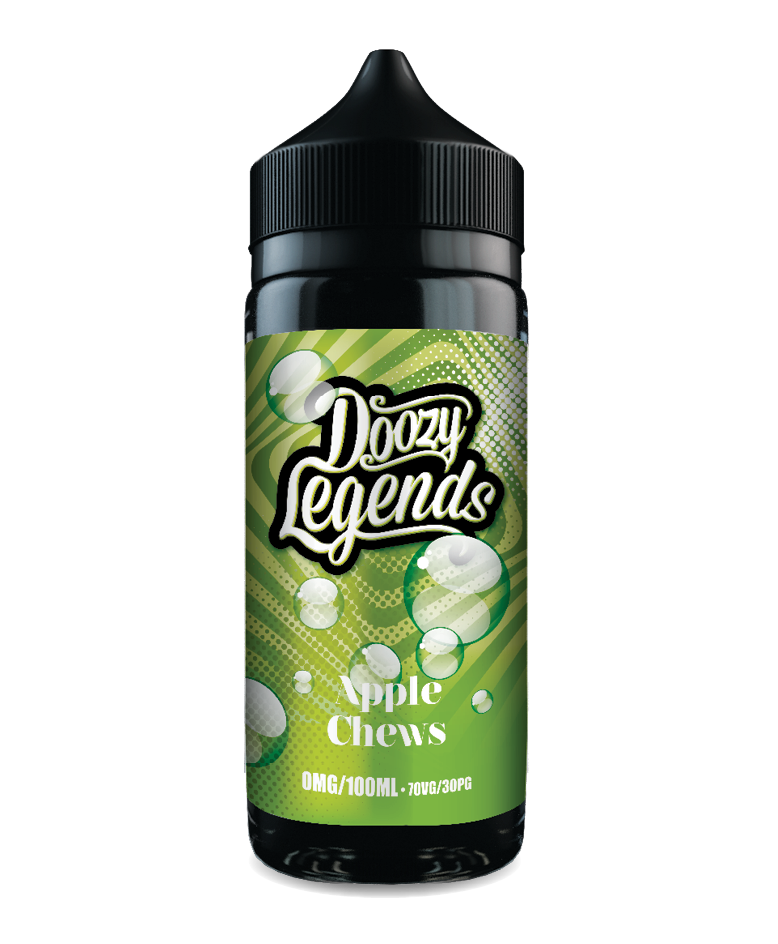 Apple Chews - Doozy Legends By Doozy Vape Co 100ML E Liquid 70VG Vape 0MG Juice