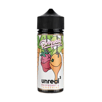 Raspberry & Tangerine - Unreal 3 100ML E Liquid 70VG Vape 0MG Juice