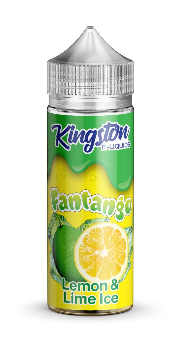 Lemon & Lime Ice by Kingston 100ml New Bottle E Liquid 70VG Juice
