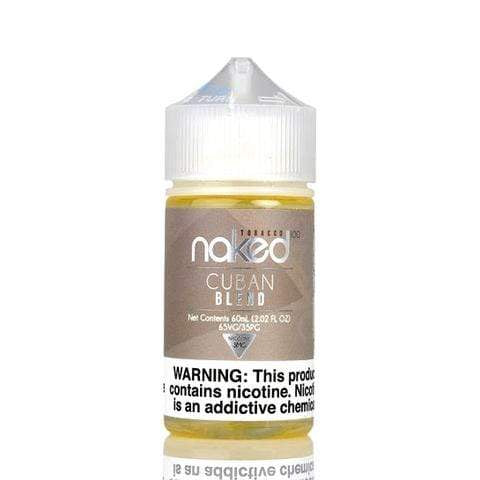 Cuban Blend by Naked 100, 50ML E Liquid, 70VG Juice, 0MG Vape