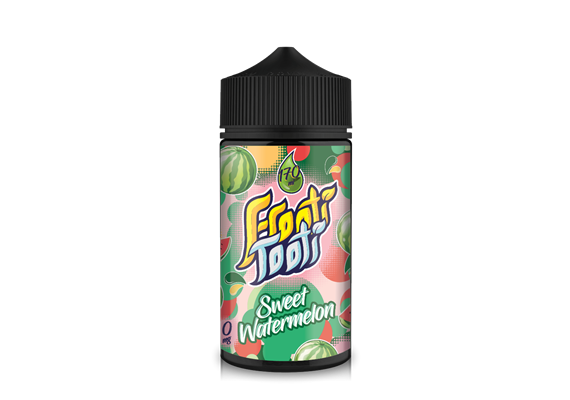 Sweet Watermelon by Frooti Tooti 200ML E Liquid, 70VG Vape, 0MG Juice