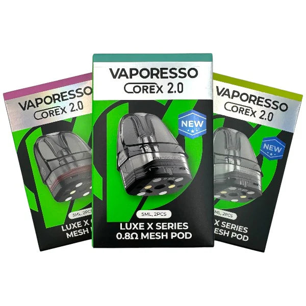 VAPORESSO LUXE X COREX 2.0 REPLACEMENT PODS (PACK OF 2)