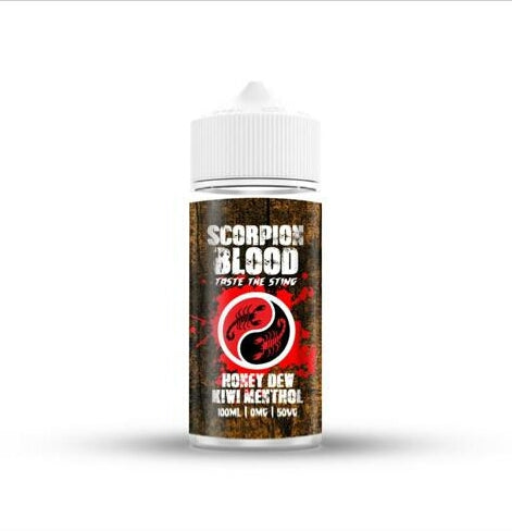 Honeydew Kiwi Menthol By Scorpion Blood 100ML E Liquid 50VG/50PG Vape 0MG Juice