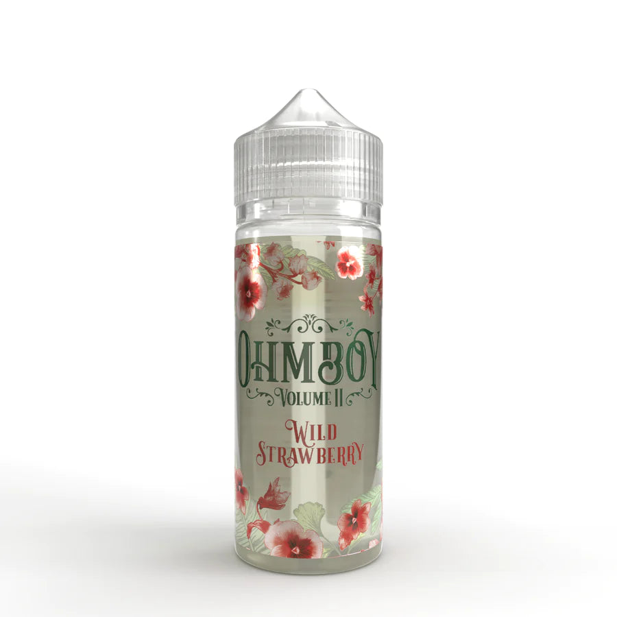 Wild Strawberry By Ohm Boy Volume II 100ML E Liquid 70VG Vape 0MG Juice
