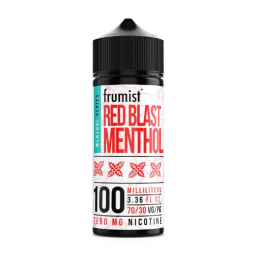 Frumist Menthol Series - Red Blast 100ML E Liquid 70VG Vape 0MG Juice