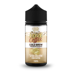 White Chocolate Iced Coffee By Love Coffee 100ML E Liquid 70VG Vape 0MG Juice