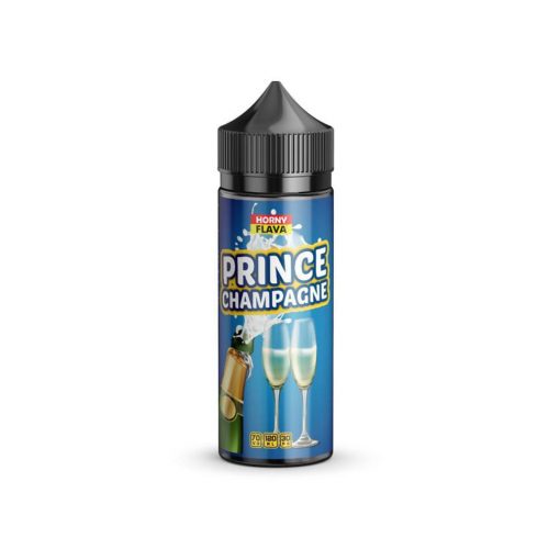 Prince Champagne by Horny Flava. 100ML E-liquid, 0MG Vape, 70VG Juice