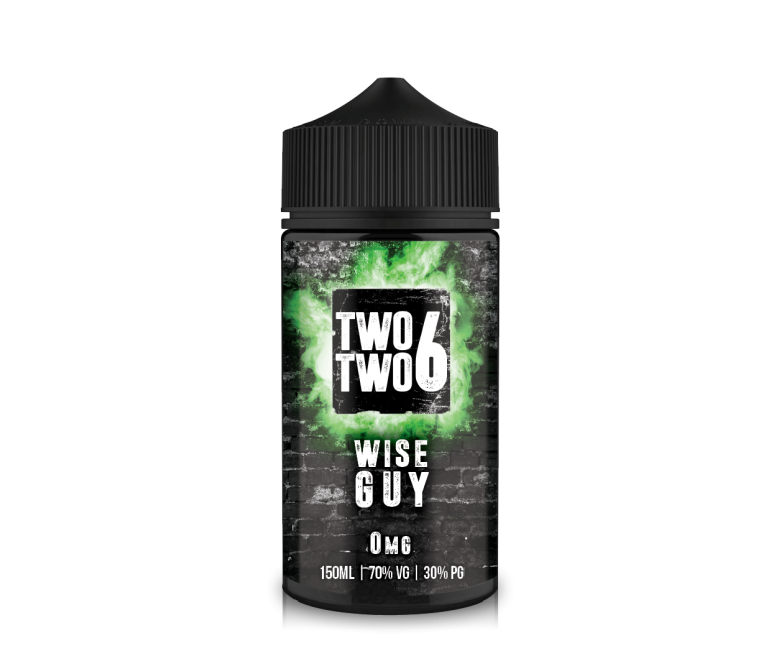 Wise Guy by TWO TWO 6 (226) 150ML E Liquid 70VG Vape 0MG Juice