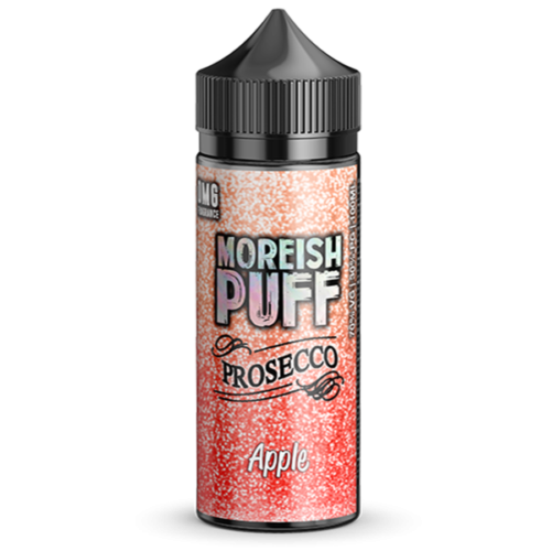 APPLE PROSECCO BY MOREISH PUFF 100ML SHORTFILL E LIQUID 70VG VAPE