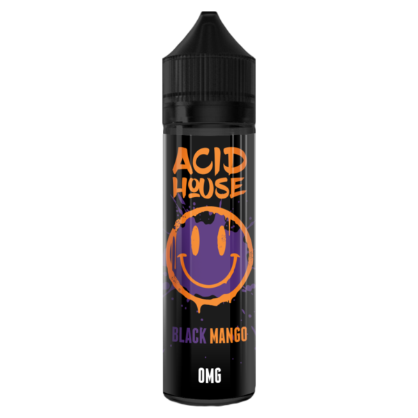 Black Mango Acid House 50ml E Liquid 70VG Vape Juice Shortfill