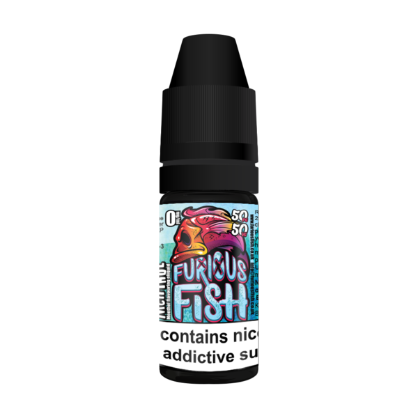 FURIOUS FISH 10ML MENTHOL E LIQUID 50VG VAPE TPD COMPLIANT MULTIBUY
