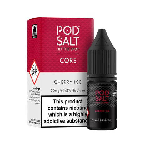 Cherry Ice By Pod Salt Nic Salts 5 x 10ML E Liquid 5/11/20MG