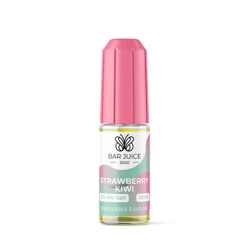 Strawberry Kiwi By Bar Juice 5000 | 10MG/20MG Nic Salt | 10ML E Liquid | 50VG Juice