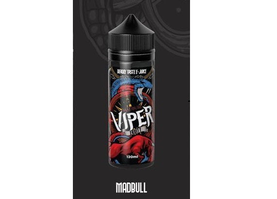 Madbull By Viper 100ML E Liquid 70VG Vape 0MG Juice