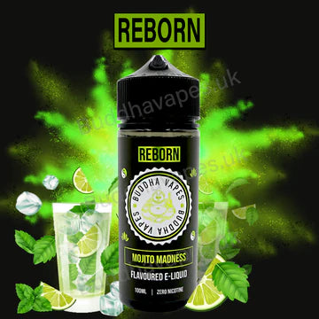 Mojito Madness by Buddha Vapes 100ML E Liquid 80VG Vape 0MG Juice