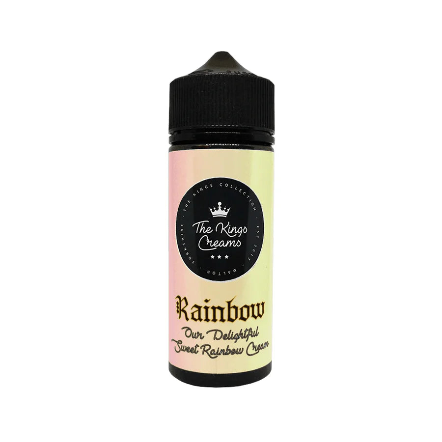 The Kings Creams - Rainbow - 100ML E-Liquid 70VG Vape 0mg Juice