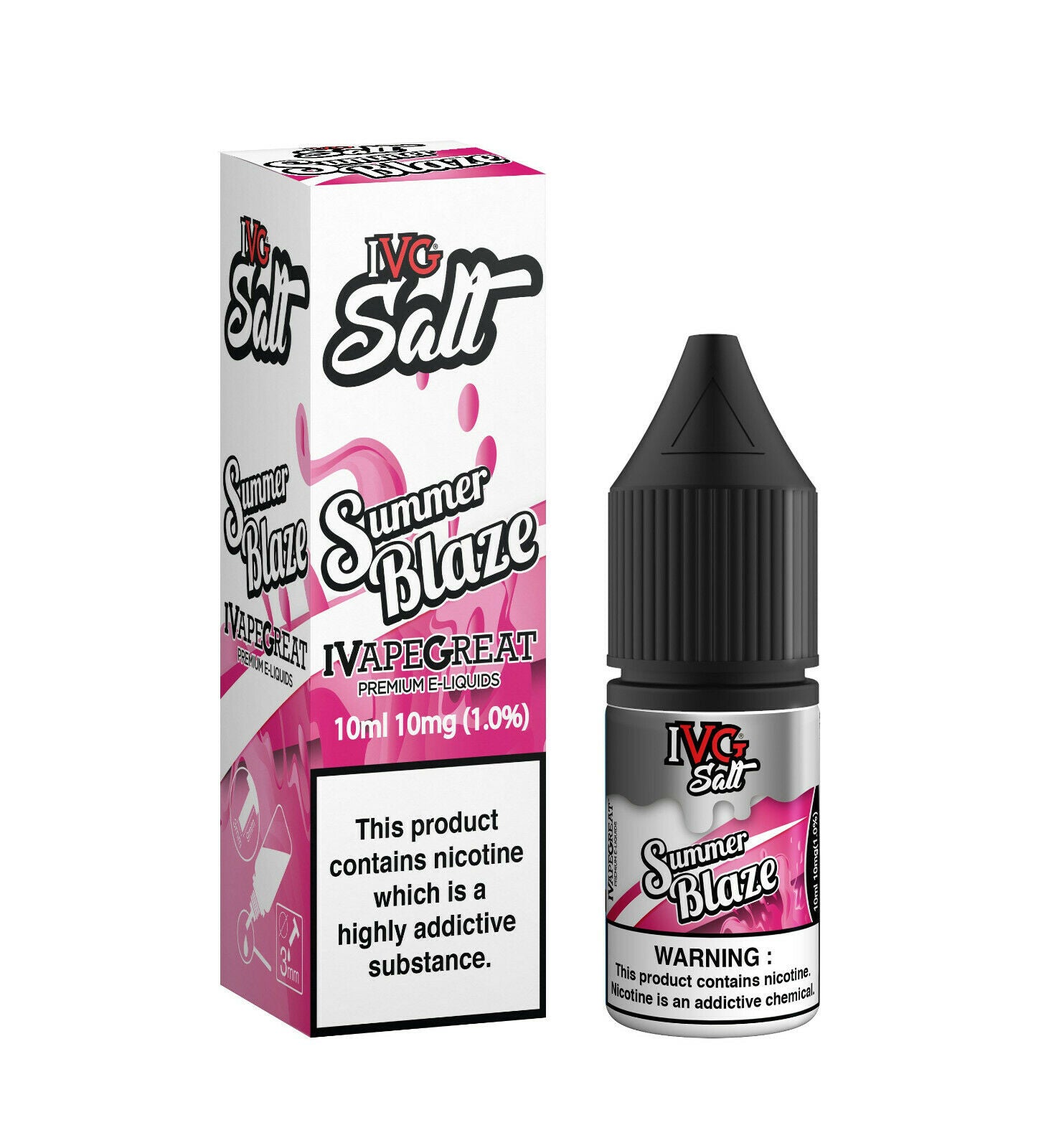 Summer Blaze by IVG Nic Salt 10ML E Liquid 10MG/20MG Vape 50VG Juice