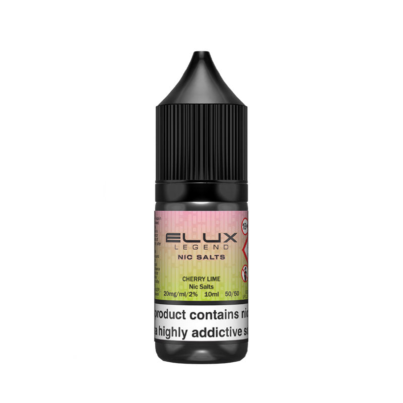 Cherry Lime By Elux Legend 10ML Nic Salt E Liquid 50VG Vape 10MG/20MG Juice