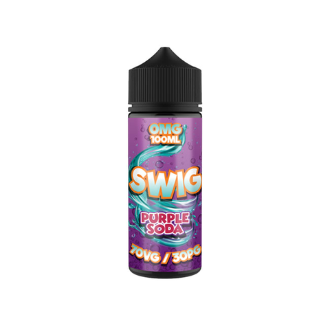 Purple Soda By Swig Soda 100ML Shortfill E-liquid 70VG Vape Juice