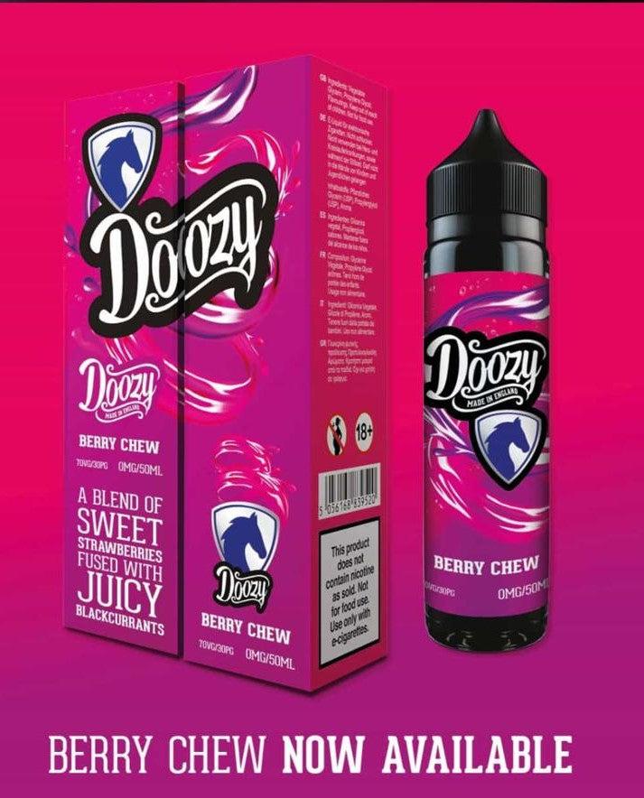 Berry Chew by Doozy Vape 0MG 50ML E-liquid. 70VG/30PG Vape Juice