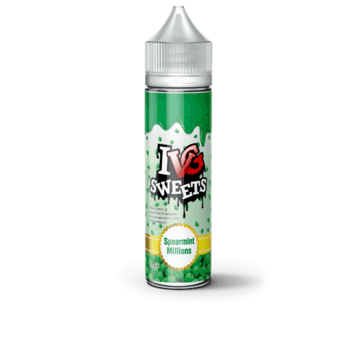 SPEARMINT MILLIONS ELIQUID BY I LOVE VG IVG SWEETS 50ML SHORTFILL E LIQUID 70VG VAPE