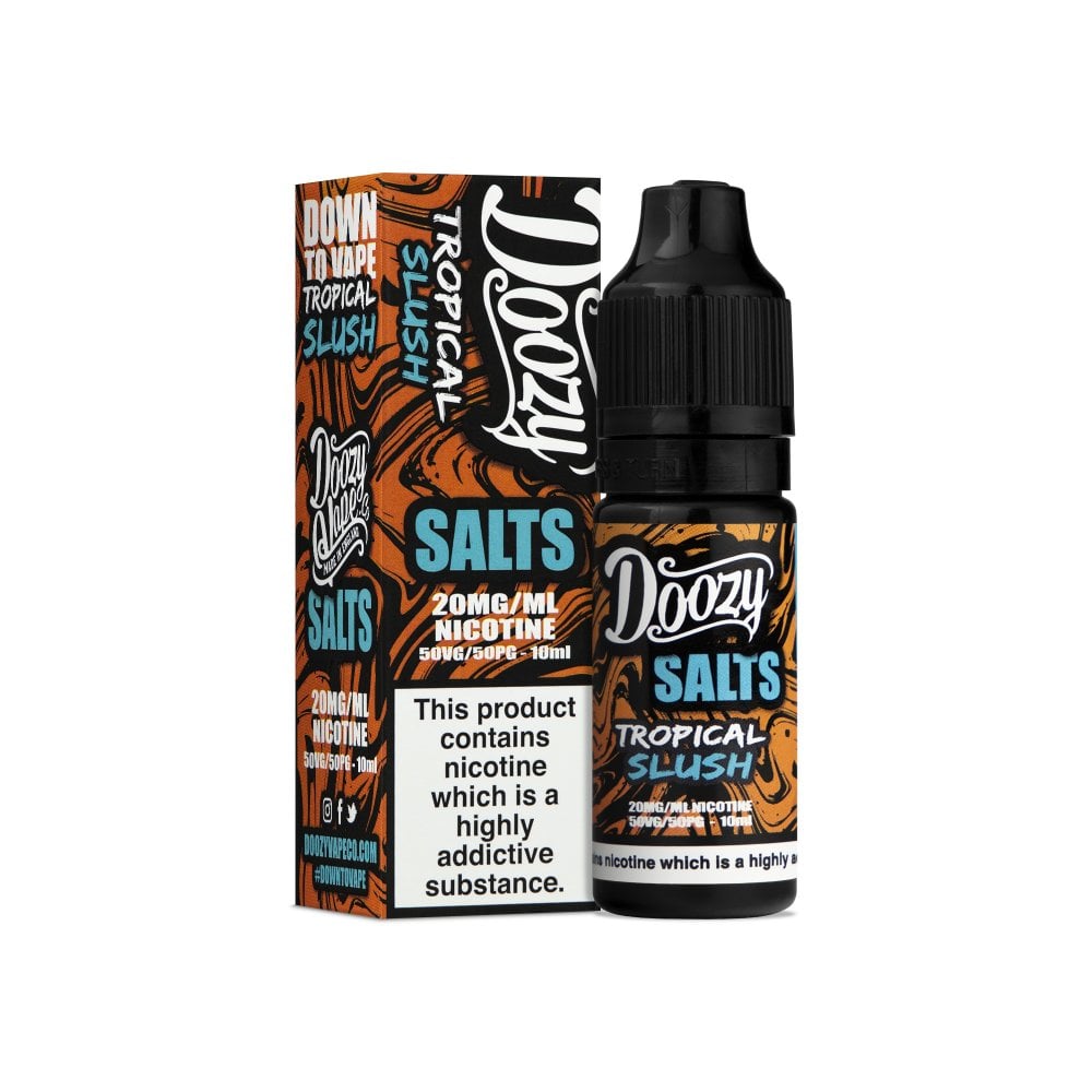 Tropical Slush By Doozy Nic Salts 10ML E Liquid 50VG Vape 10MG/20MG Juice