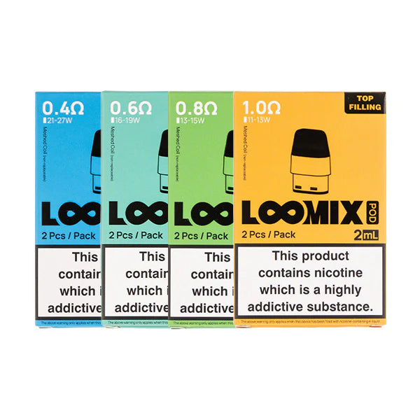 ASPIRE LOOMIX REPLACEMENT PODS - PACK OF 2